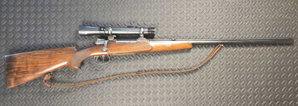 H Scherping Hannover Mauser Gewehr 98 Sporting Rifle with optic 8mm-img-0
