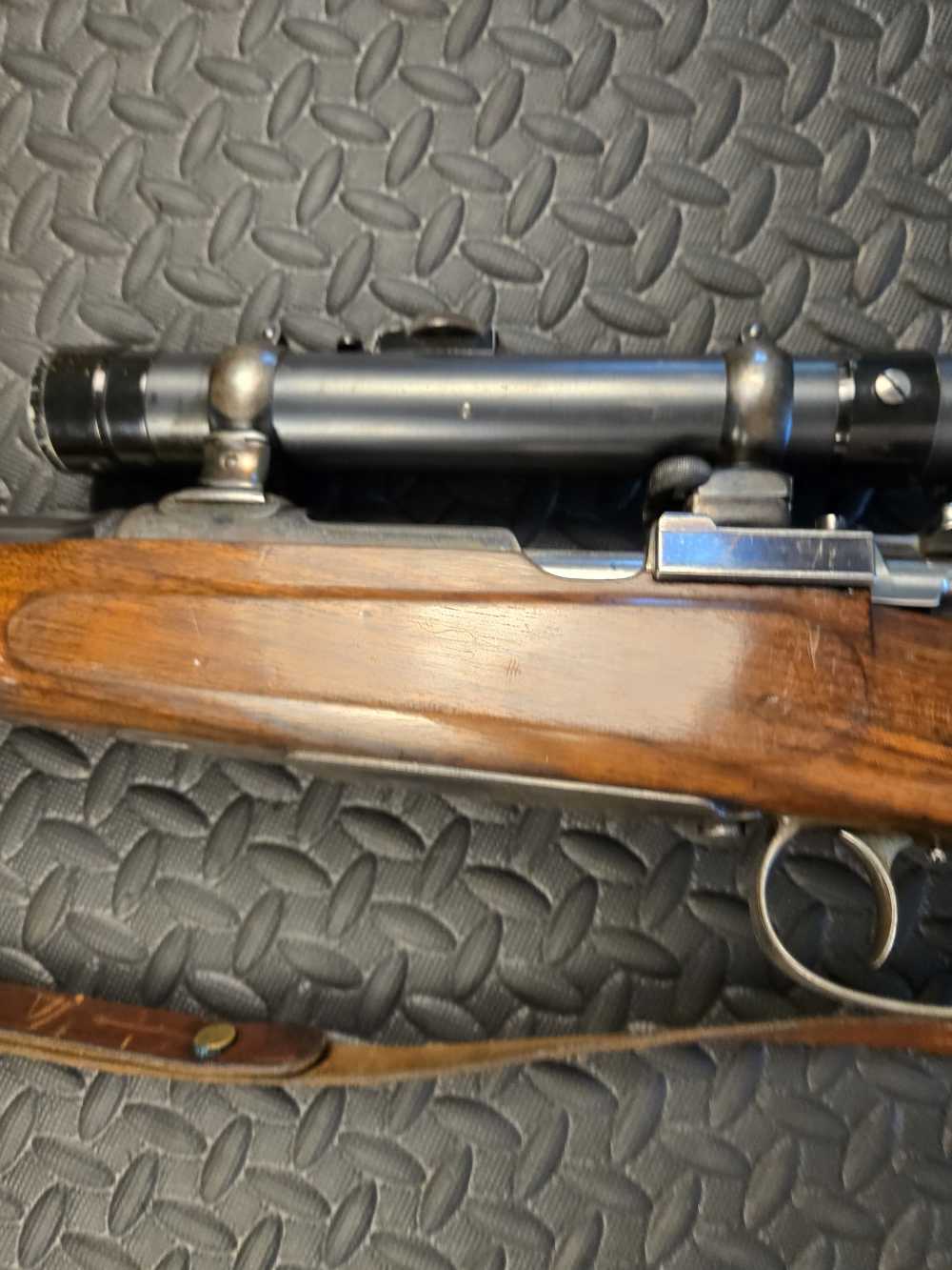 H Scherping Hannover Mauser Gewehr 98 Sporting Rifle with optic 8mm-img-13