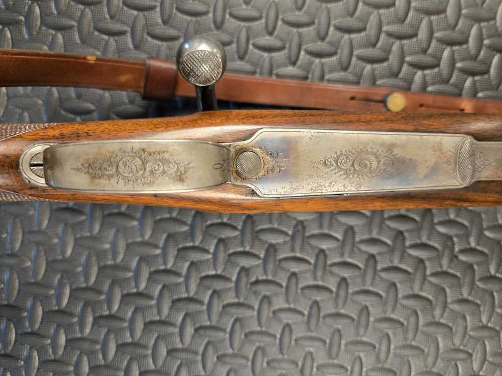 H Scherping Hannover Mauser Gewehr 98 Sporting Rifle with optic 8mm-img-19