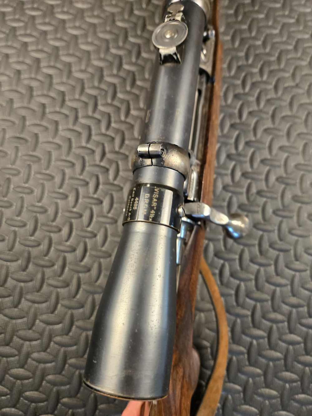 H Scherping Hannover Mauser Gewehr 98 Sporting Rifle with optic 8mm-img-22