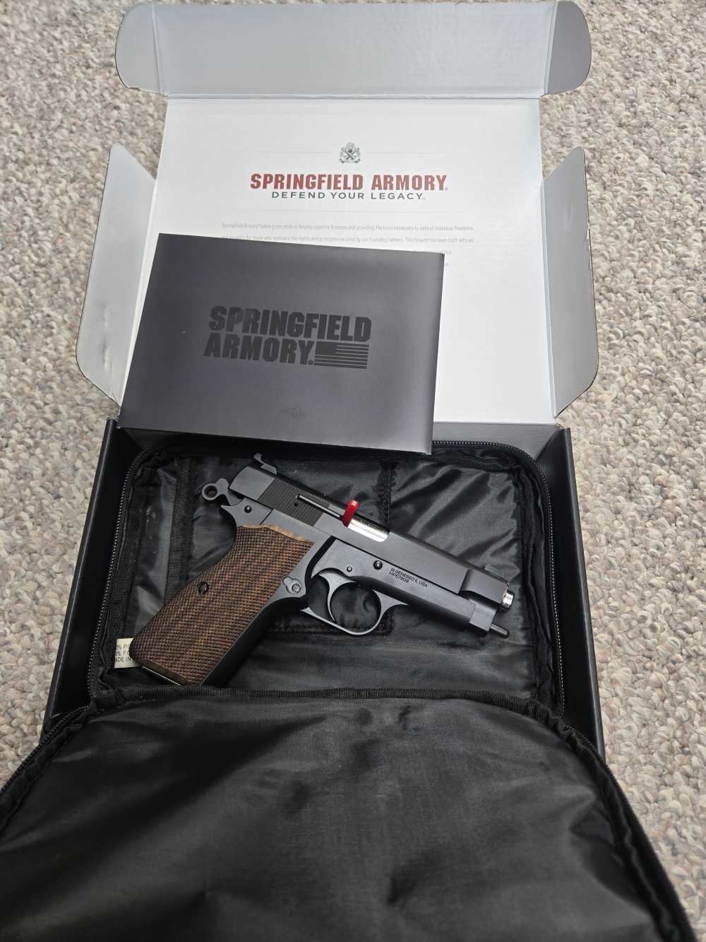 Springfield Armory SA-35 9MM Luger 4 Inch barrel NEW HP9204-img-0