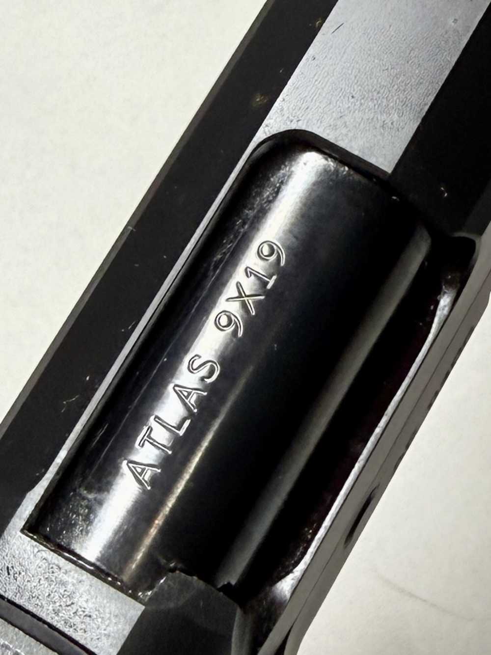Used Atlas Athena 9mm Pistol Black with Leupold Pro NV 2.5 sight -img-10