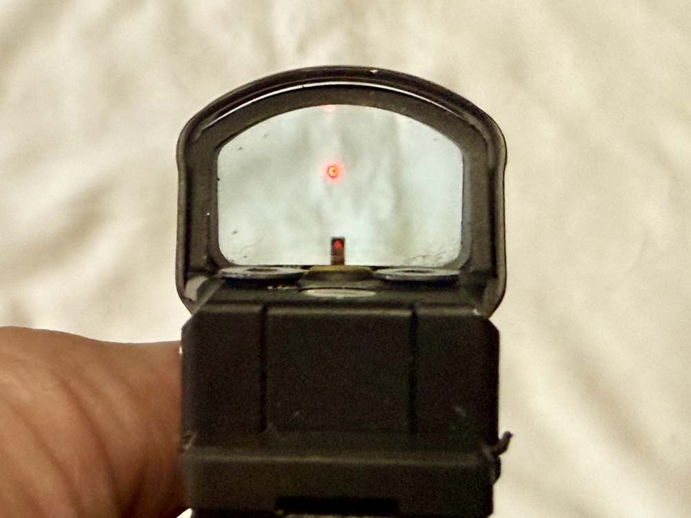 Used Atlas Athena 9mm Pistol Black with Leupold Pro NV 2.5 sight -img-4