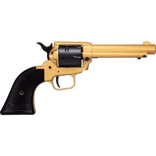 RR22S4 Heritage Mfg. Rough Rider 22 LR 4.8" 6rd Gold W/ Black Accents-img-0