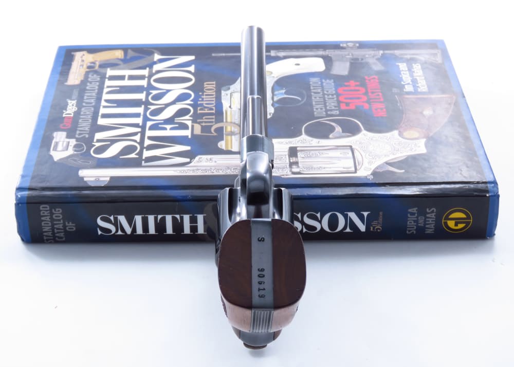 IMPRESSIVE 1953 S&W Post War 357 Magnum S Prefix 5 Screw #Matching ALL ORIG-img-24