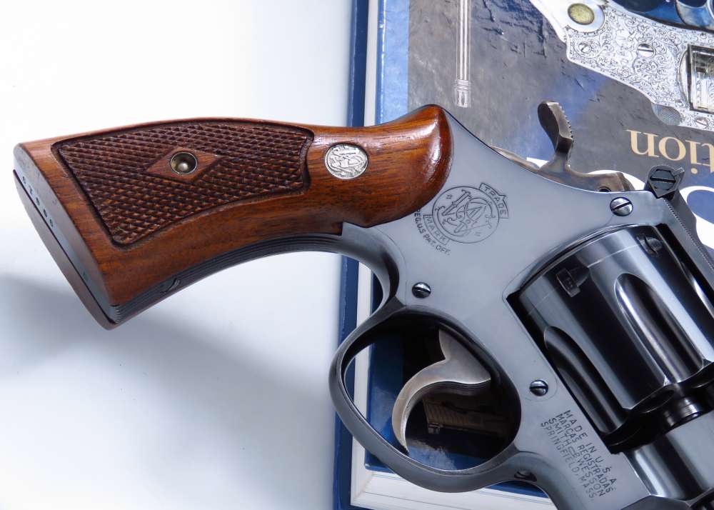 IMPRESSIVE 1953 S&W Post War 357 Magnum S Prefix 5 Screw #Matching ALL ORIG-img-2