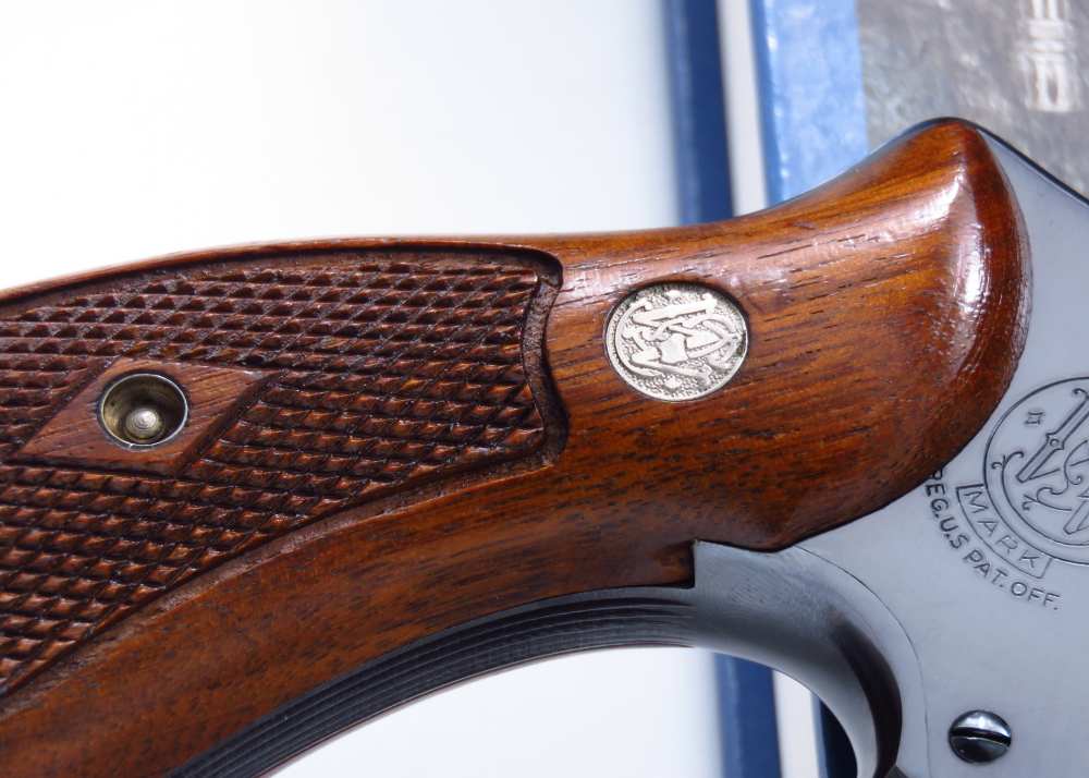 IMPRESSIVE 1953 S&W Post War 357 Magnum S Prefix 5 Screw #Matching ALL ORIG-img-16