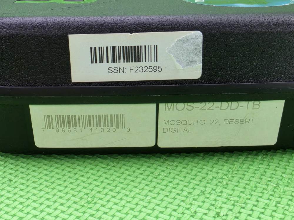 RARE SIG SAUER * DESERT DIGITAL CAMO * MOSQUITO MOS-22-DD-TB 22 LR THREADED-img-2