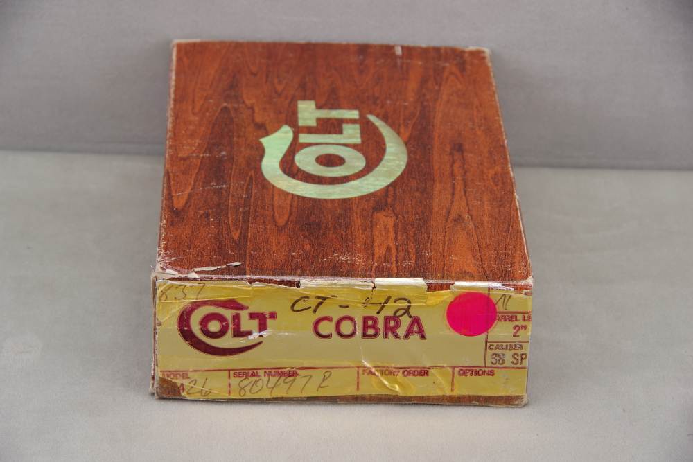 1978 Colt Cobra 38 SPL 2'' Nickel NIB-img-2