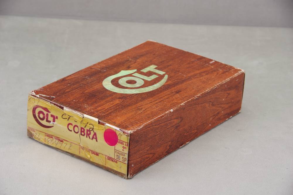 1978 Colt Cobra 38 SPL 2'' Nickel NIB-img-3