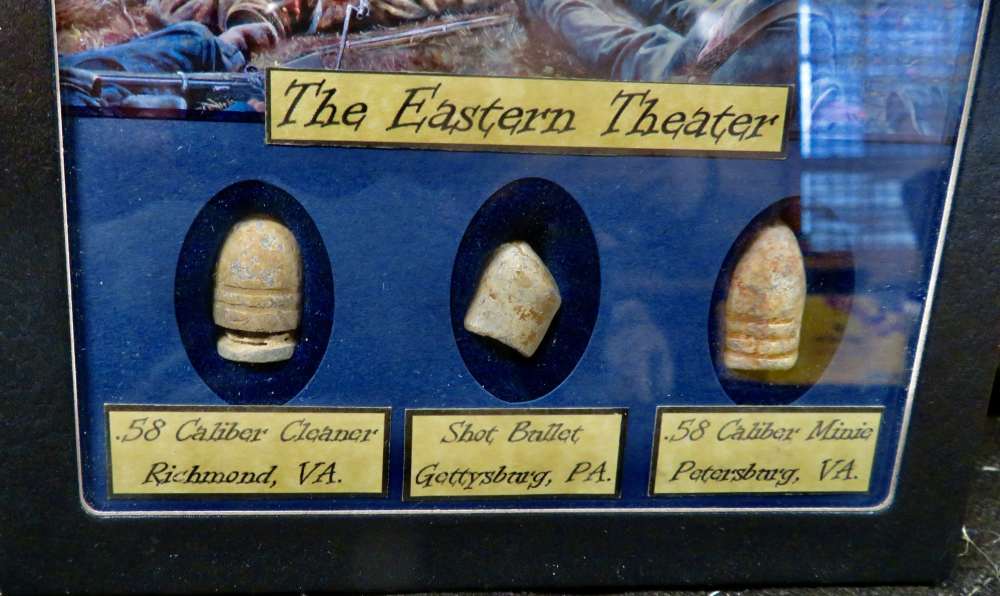 HREE ORIGINAL .58 CALIBER–ERA PROJECTILES – RICHMOND, GETTYSBURG & PETERSBU-img-1