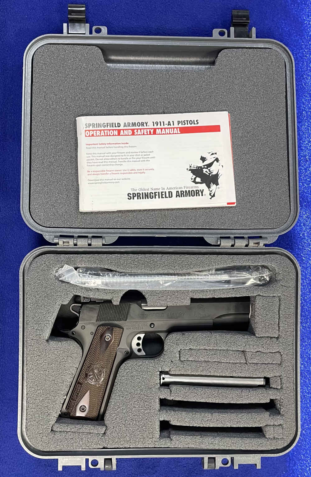 Springfield Armory 1911-A1 9mm Government Model – Excellent Condition-img-0