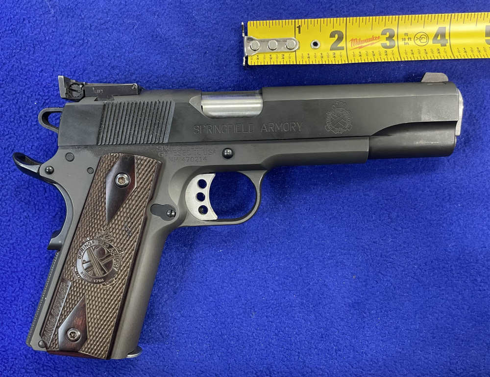 Springfield Armory 1911-A1 9mm Government Model – Excellent Condition-img-9