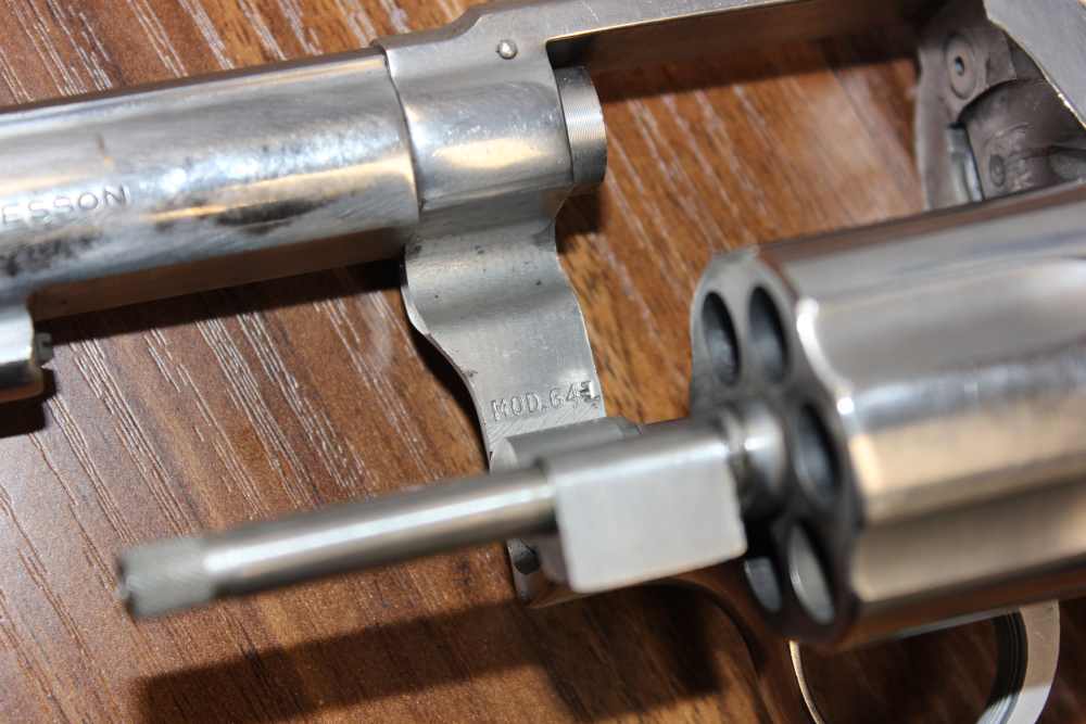 Pre-Lock Smith & Wesson model 64-1 pinned barrel revolver! Free Shipping!-img-10