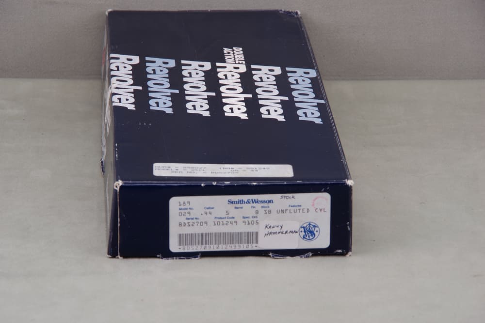 1989 S&W 29-4 44 Mag 5'' Blue Un-fluted Cylinder NIB Scarce!-img-2