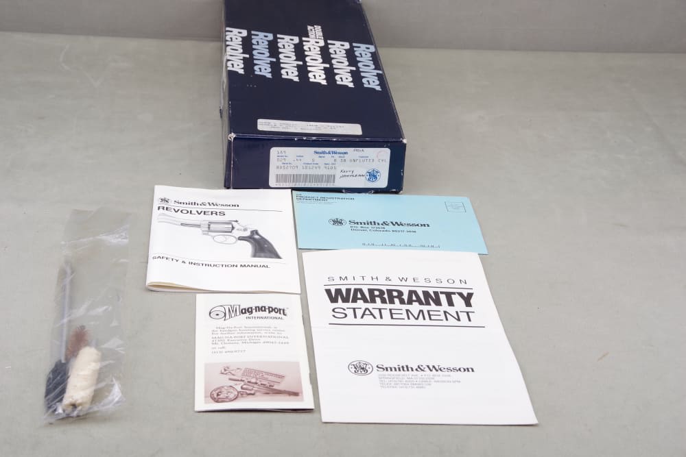 1989 S&W 29-4 44 Mag 5'' Blue Un-fluted Cylinder NIB Scarce!-img-5