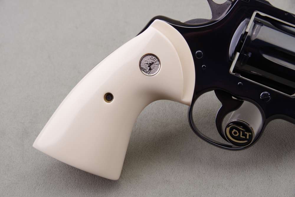 1976 Colt Python 357 Mag 6'' Blue 99% w/ Orig Box & Papers Bonded Ivory-img-18