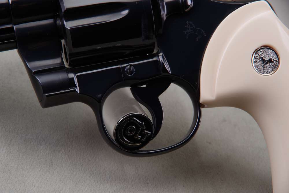 1976 Colt Python 357 Mag 6'' Blue 99% w/ Orig Box & Papers Bonded Ivory-img-11