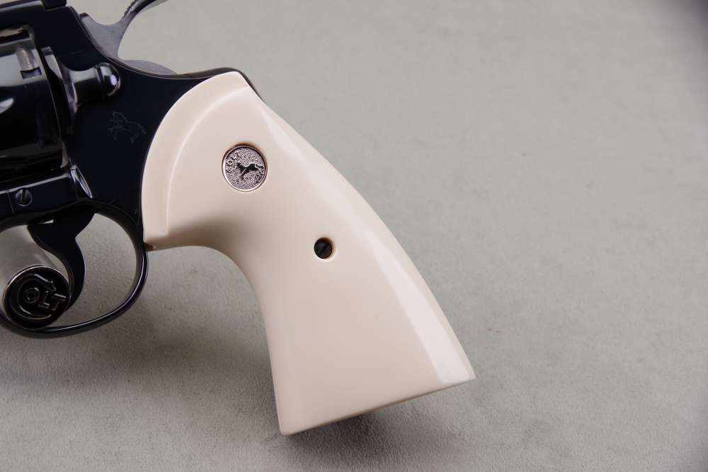1976 Colt Python 357 Mag 6'' Blue 99% w/ Orig Box & Papers Bonded Ivory-img-12