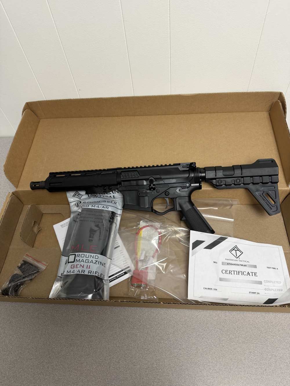 American Tactical Alpha Maxx Pistol ATIGAX5567ML60, 5.56mm, 7in, 60 Rds-img-0