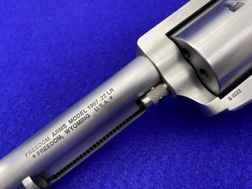 Freedom Arms Model 1997 .22 LR 7.5" *EXCELLENT PREMIERE GRADE EXAMPLE*-img-9