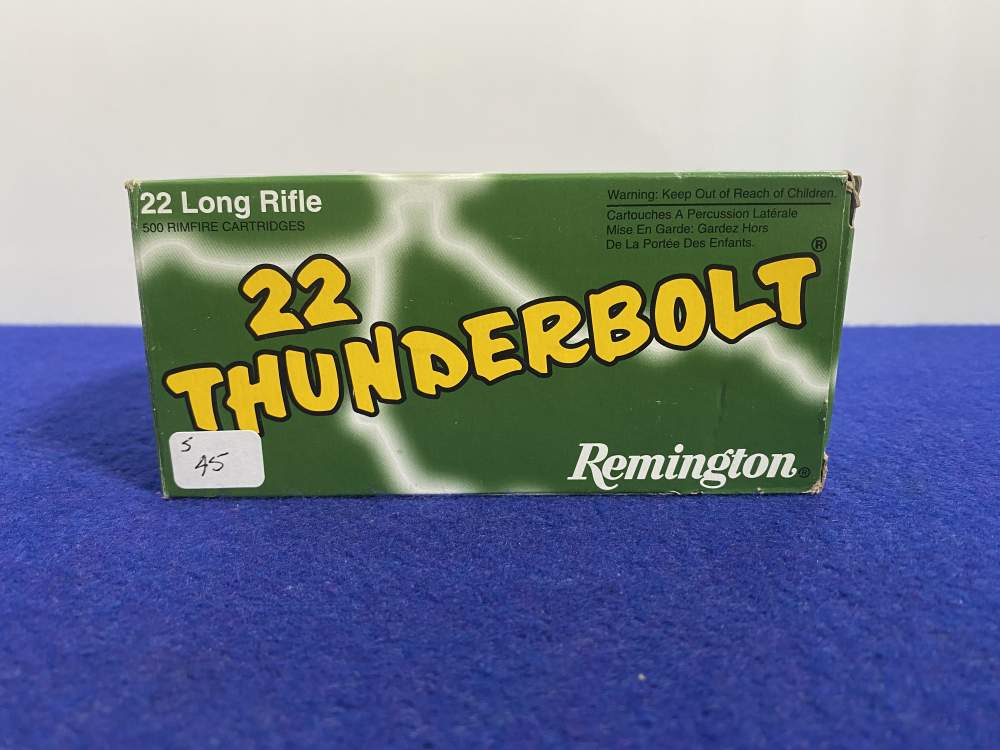 Remington 22 Thunderbolt .22LR 500Rds Round Nose *GREAT RIMFIRE AMMUNITION*-img-8
