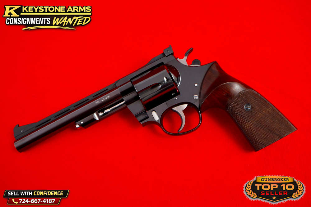 Extremely Rare Original German 1974 Ratzeburg Korth Sport 6" .357 Magnum-img-0