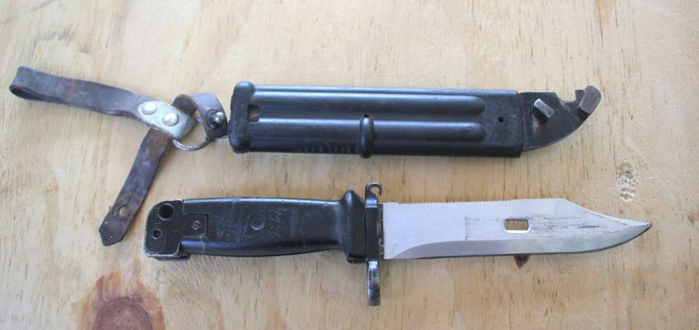 East German AK47 DDR Bayonet AKM AK-47 Scabbard-img-0