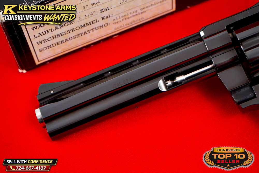 Spectacular Rare 1988 Ratzeburg Korth Sport 5.25" .22LR Original Box Grail-img-4