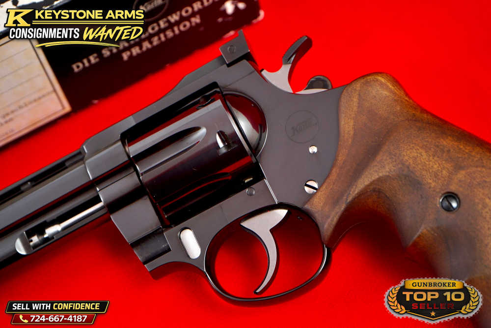 Spectacular Rare 1988 Ratzeburg Korth Sport 5.25" .22LR Original Box Grail-img-5
