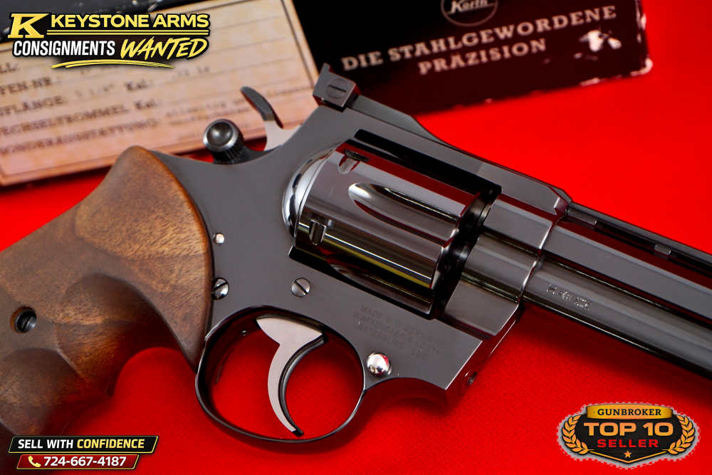 Spectacular Rare 1988 Ratzeburg Korth Sport 5.25" .22LR Original Box Grail-img-9