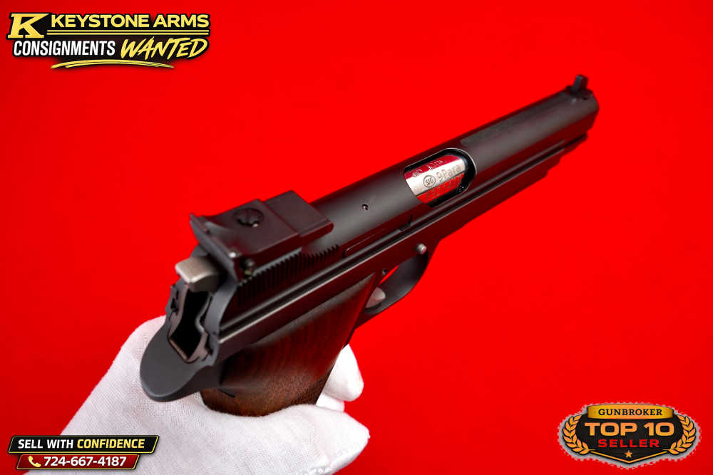 Spectacular Sig SIGARMS P210-6 Target 9MM Original Case & Test Target-img-12