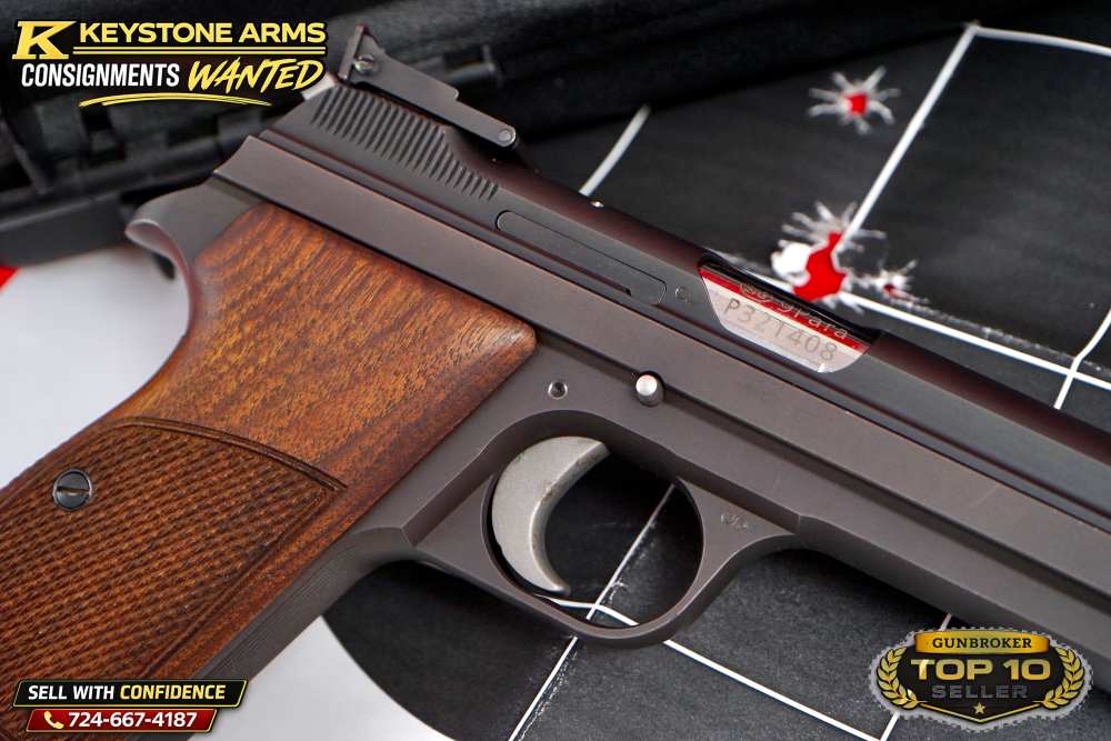 Spectacular Sig SIGARMS P210-6 Target 9MM Original Case & Test Target-img-8