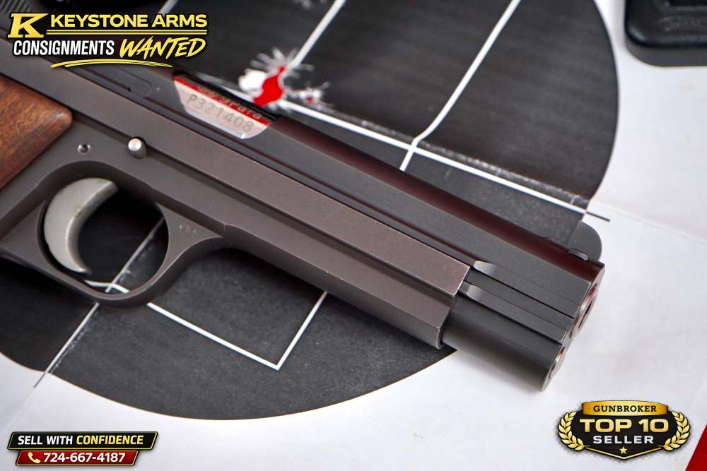 Spectacular Sig SIGARMS P210-6 Target 9MM Original Case & Test Target-img-7