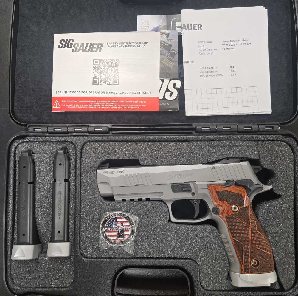 Sig Sauer Custom Shop 226 X5 Classic 9mm 5" barrel NIB -img-0