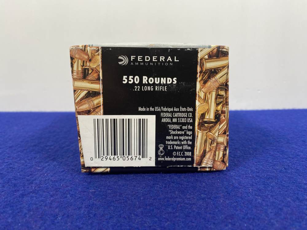 Federal Ammunition .22 Long Rifle 550Rd Value Pack *TRUSTED BULK RIMFIRE*-img-5