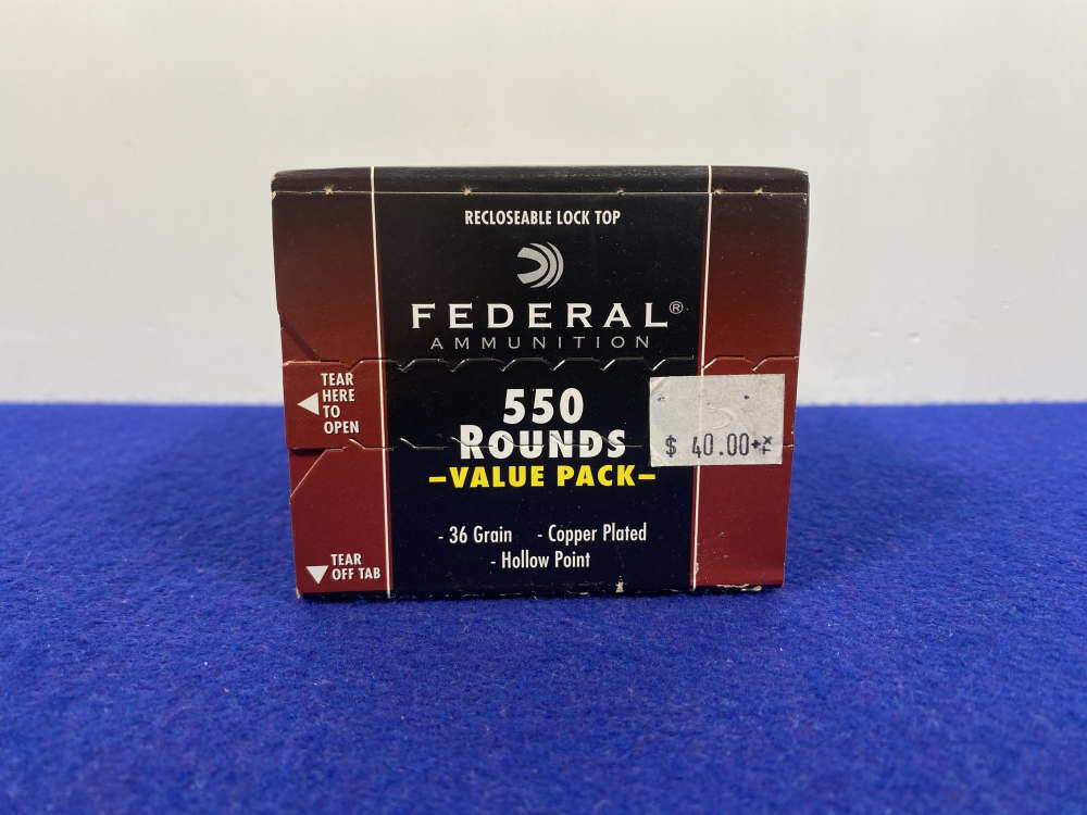 Federal Ammunition .22 Long Rifle 550Rd Value Pack *TRUSTED BULK RIMFIRE*-img-4
