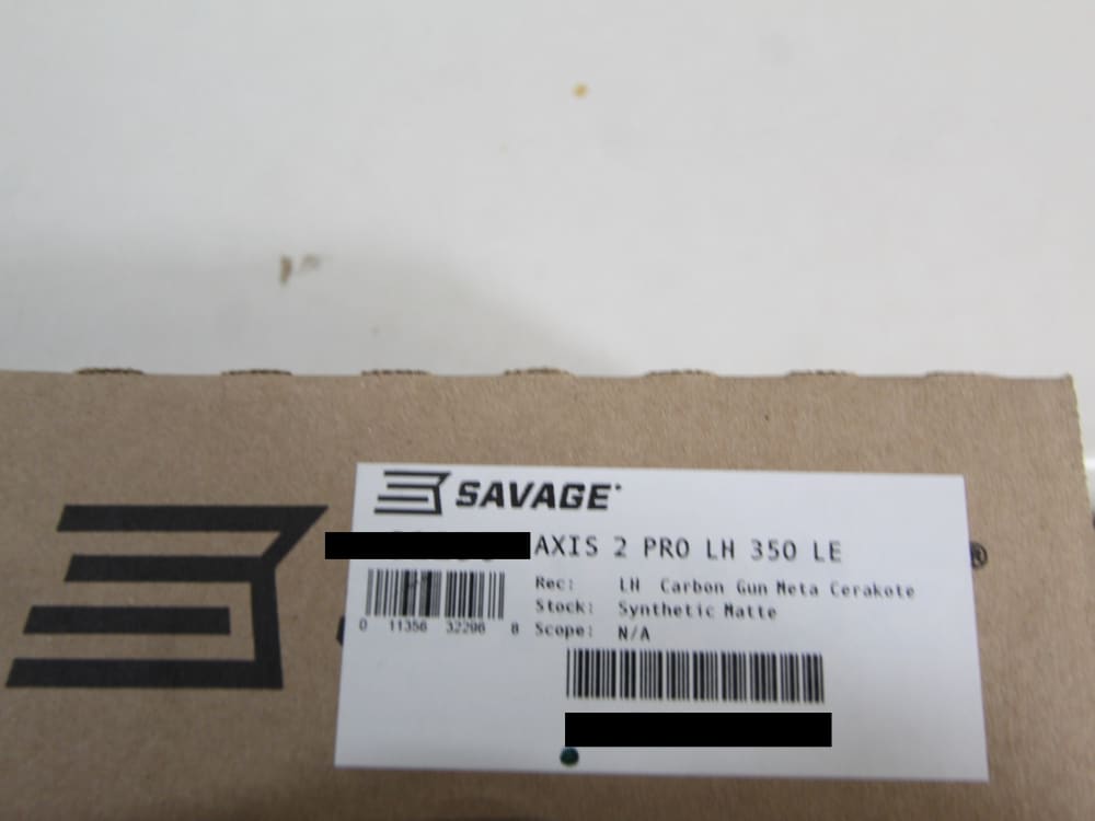 NIB Savage Axis 2 Pro LH Bolt Action Rifle .350 Legend 18" Woodland 32296-img-2