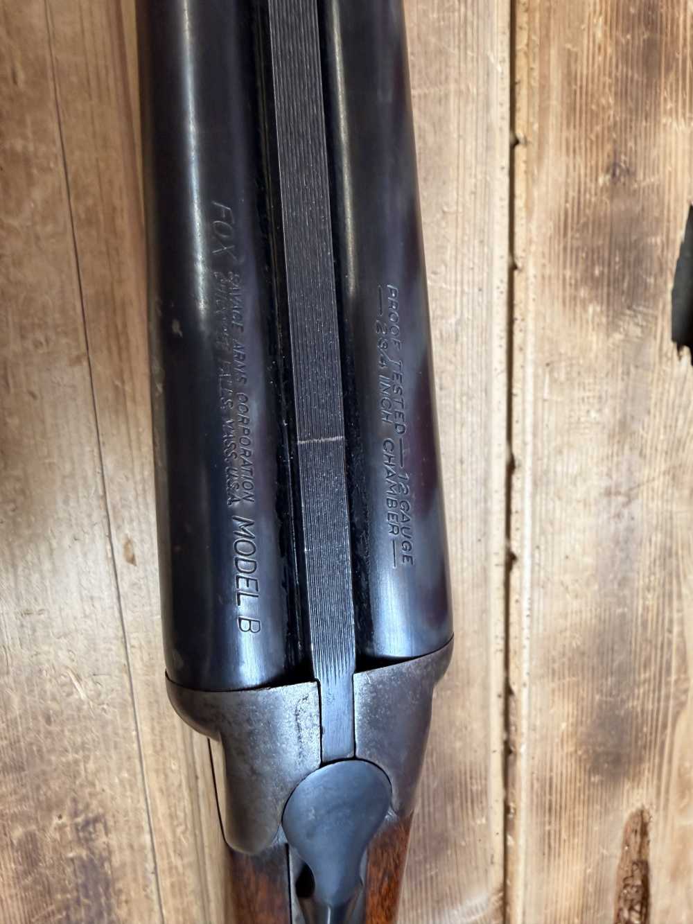 Savage Fox Model B SXS Shotgun 12 Gauge 28” Barrels-img-7