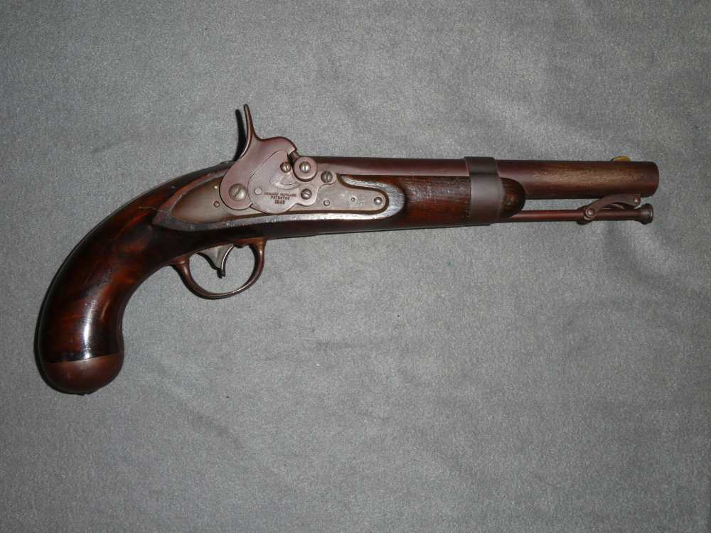 Extremely Rare, Nippes Maynard Percussion Conversion of M1836 Pistol-img-0