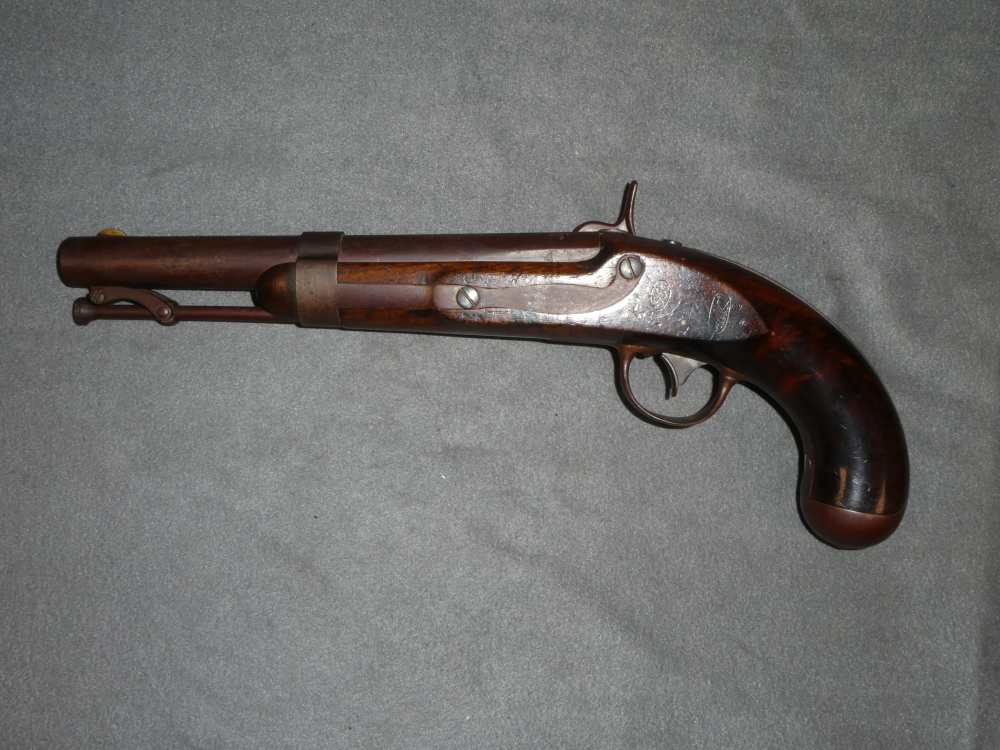 Extremely Rare, Nippes Maynard Percussion Conversion of M1836 Pistol-img-1