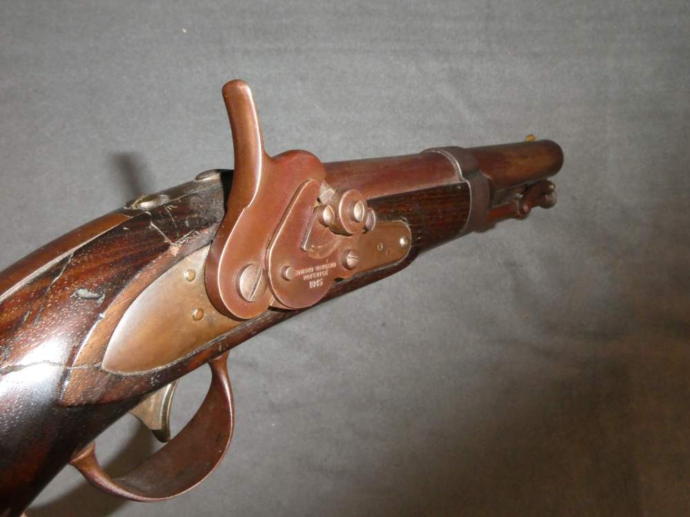 Extremely Rare, Nippes Maynard Percussion Conversion of M1836 Pistol-img-5