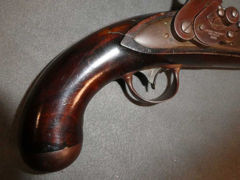 Extremely Rare, Nippes Maynard Percussion Conversion of M1836 Pistol-img-16