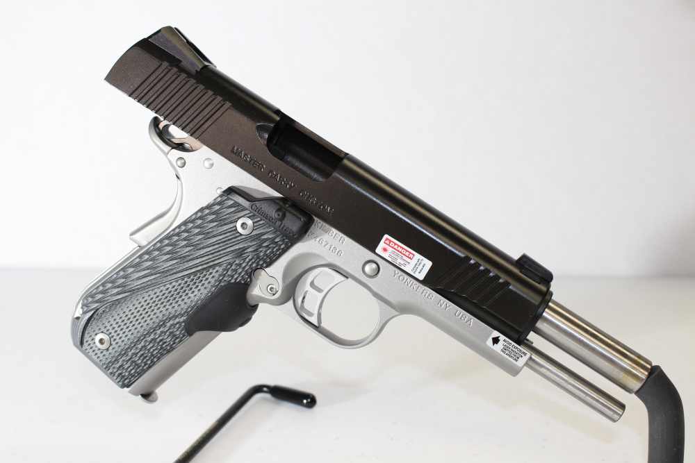Kimber Master Carry Custom 1911, .45ACP, Crimson Laser Grip, New in case-img-10