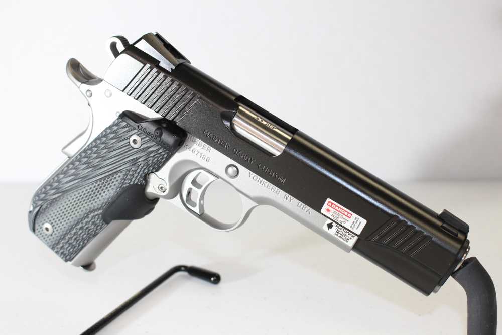 Kimber Master Carry Custom 1911, .45ACP, Crimson Laser Grip, New in case-img-1