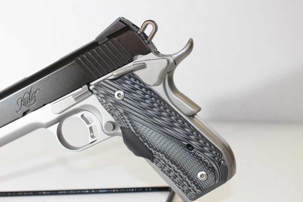 Kimber Master Carry Custom 1911, .45ACP, Crimson Laser Grip, New in case-img-2