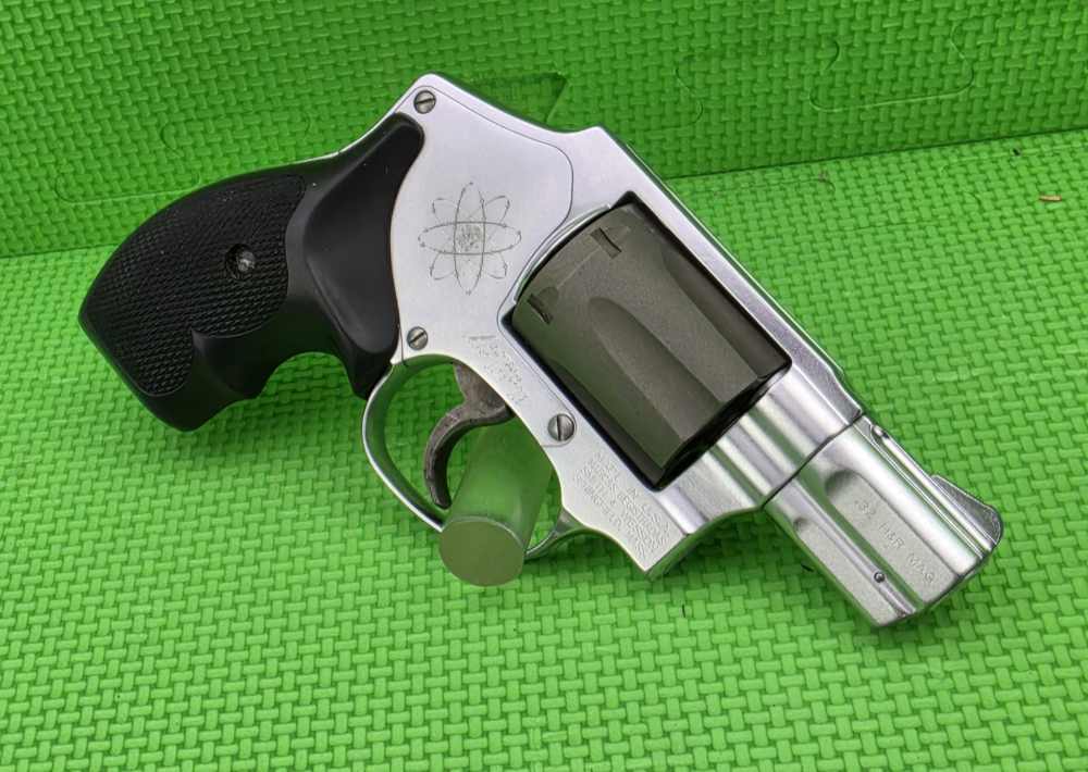 S&W SMITH & WESSON 332 Ti AIRLITE TITANIUM 32 H&R MAG MADE 1999 ONLY + BOX -img-13