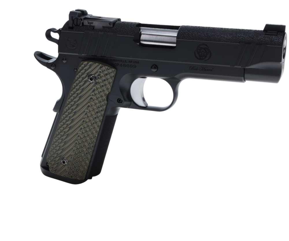NEW! Nighthawk Custom Bob Marvel Commander 1911 .45 ACP Hand Stippled Slide-img-5