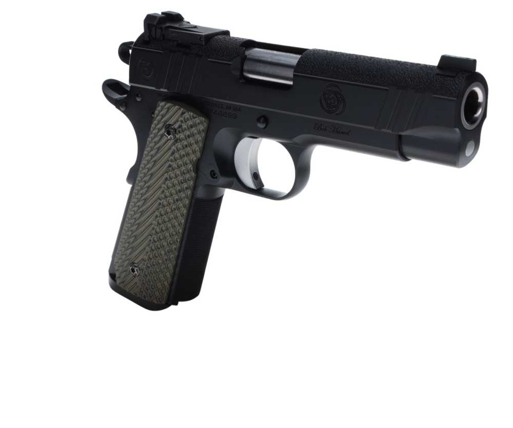 NEW! Nighthawk Custom Bob Marvel Commander 1911 .45 ACP Hand Stippled Slide-img-6