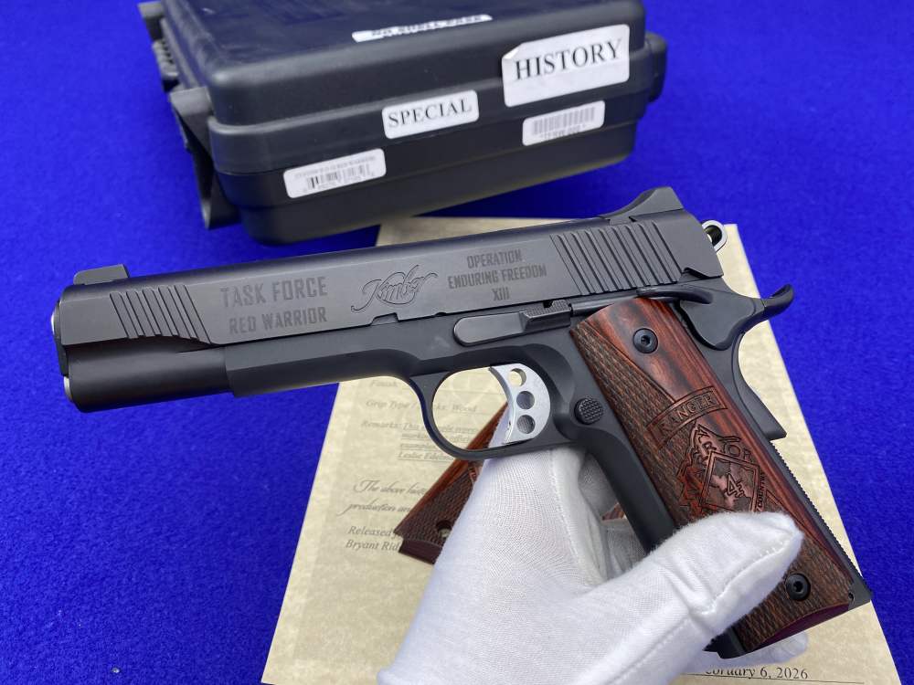 Kimber Custom II (1-12 Red Warriors) *FIRST SERIALIZED EXAMPLE* #TFRW-000-img-41